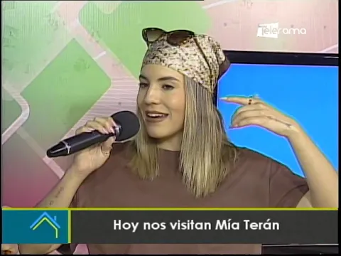 Hoy nos visita Mía Terán