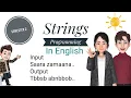 String programs Class 10 ICSE Computer Java