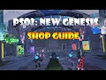 PSO2 NGS Comprehensive Shop Guide