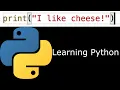 Learning Python - Episode 2