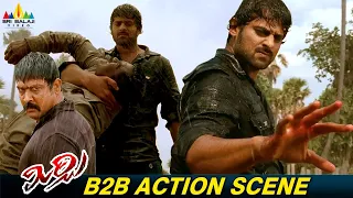 mirchi movie prabhas action and warning scenes back to back sribalajiaction