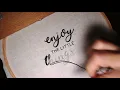 Hand Embroidery for Beginners - How to Embroider Letters