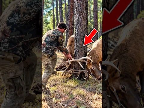 पेड़ में बुरी तरह फंस गए 2 हिरन… फिर लोगों ने जो किया, देखकर दंग रह जाओगे 😱🦌