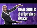 Ideal Skills of an Operations Manager Simplicity Consultancy
