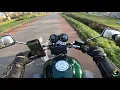 Motorcycle Honda SevenFifty 1997 Driving back home from work