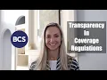 Transparency in Coverage Regulations Phase I Requirements