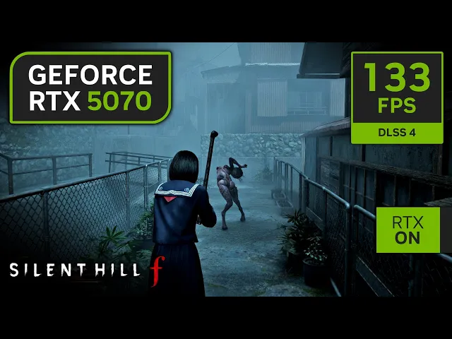 RTX 5070 on Silent Hill F | 1080p, 1440p, 4K with DLSS 4!