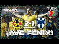 HIGHLIGHTS America 2-1 Monterrey Liga Mx - AP2024