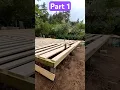Download Lagu Foundation Of a Frame House. Logs On The Pillars And An OSB Board On Top.
