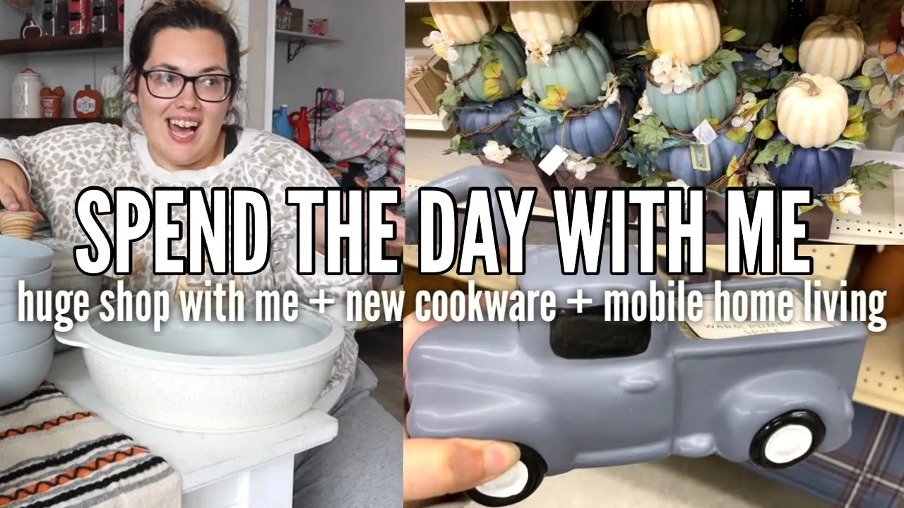 NEW COOKWARE | BIG OLE WINDOW SHOP WITH ME! | spend the day with me | mobile home living!