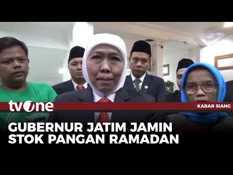 Khofifah Pastikan Stok Kebutuhan Pokok Selama Ramadan Aman