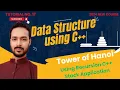 Tutorial 17 Tower of Hanoi Using Recursion C Stack Application TOH