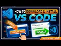 Download and Install VS Code in 1 Minute Beginners Guide