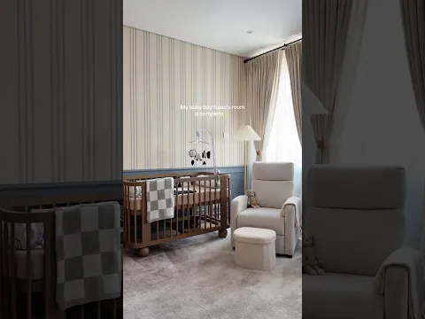 A baby’s room will never be complete without a baby so Thank you Lord Jesus for Isaac 🙏🏼