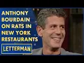 Anthony Bourdain Reveals The Truth About Rats In Restaurants Letterman