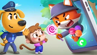 سلامة معلوماتك الخاصة كرتون اطفال حلقات جديده نقيب لابرادور بيبي باص 