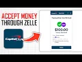 How to Accept Money Through Zelle Capital One Full Guide