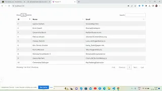 Angular 17 Datatable with Dynamic Data Working Demo