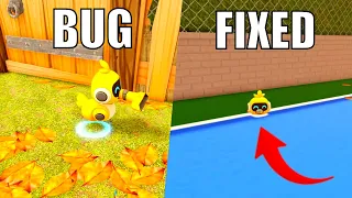 They Fixed the Duck Bot BUG! ( Roblox Clean all leaves )