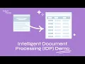 Demo Intelligent Document Processing for workflow automations and more