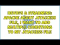 apache about htaccess file i want to add multiple conditions to my htaccess file
