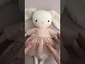 The bunny was my first sewing pattern and still one of my favourites