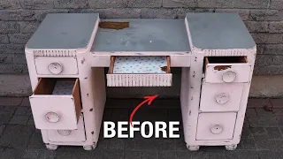 1940s Vanity Restoration but wait there s more