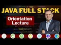 Java Full Stack Online New Batch -Lecture 1