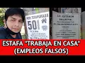 ESTAFA DE LOS EMPLEOS EMPACANDO DESDE CASA - LOS FAMOSOS EMPLEOS FALSOS EN ANUNCIOS CALLE Y FACEBOOK