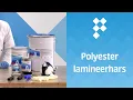 Lagu RESION Polyester lamineerhars | Instructievideo