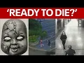 Police share images of masked man accused of threatening people in Philadelphia