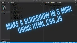 How to make a slideshow using Javascript in 5 minutes