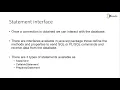 Statement Types in JDBC