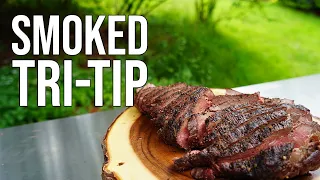 Smoked Tri Tip Pellet Smoker Recipe On The Pit Boss Platinum Lockhart 