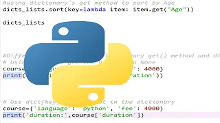 Python dictionary session 42