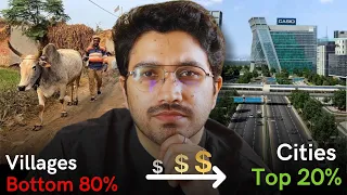 Why do the Rich Live in Polluted Cities ? The Wealth Migration & Empty Villages