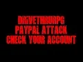 - DRIVETHRURPG PAYPAL ATTACK