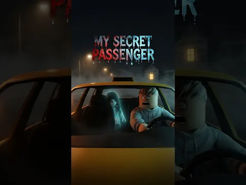 A Ghost Girl Got Into My Taxi… 👻🚕#shorts #roblox