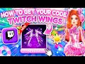 Download Lagu 👾 HOW To Get Your CODE To Get *LIMITED* TWITCH Wings! TUTORIAL Dress To Impress DTI Roblox