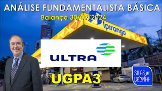 UGPA3 - ULTRAPAR PARTICIPAÇÕES S/A. ANÁLISE FUNDAMENTALISTA BÁSICA. PROF. SILAS DEGRAF