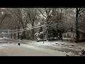 GWC Weather Footage - Snow Falling