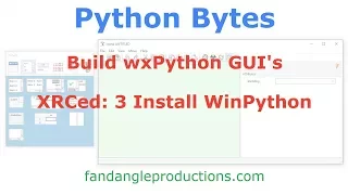 XRCed 3 Iinstall Winpython On USB Stick
