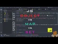 javascript Object vs Map vs Set