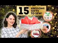 15 FREE and EASY gifts to sew that people will LOVE!