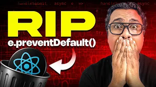 React 19 Just Killed e preventDefault
