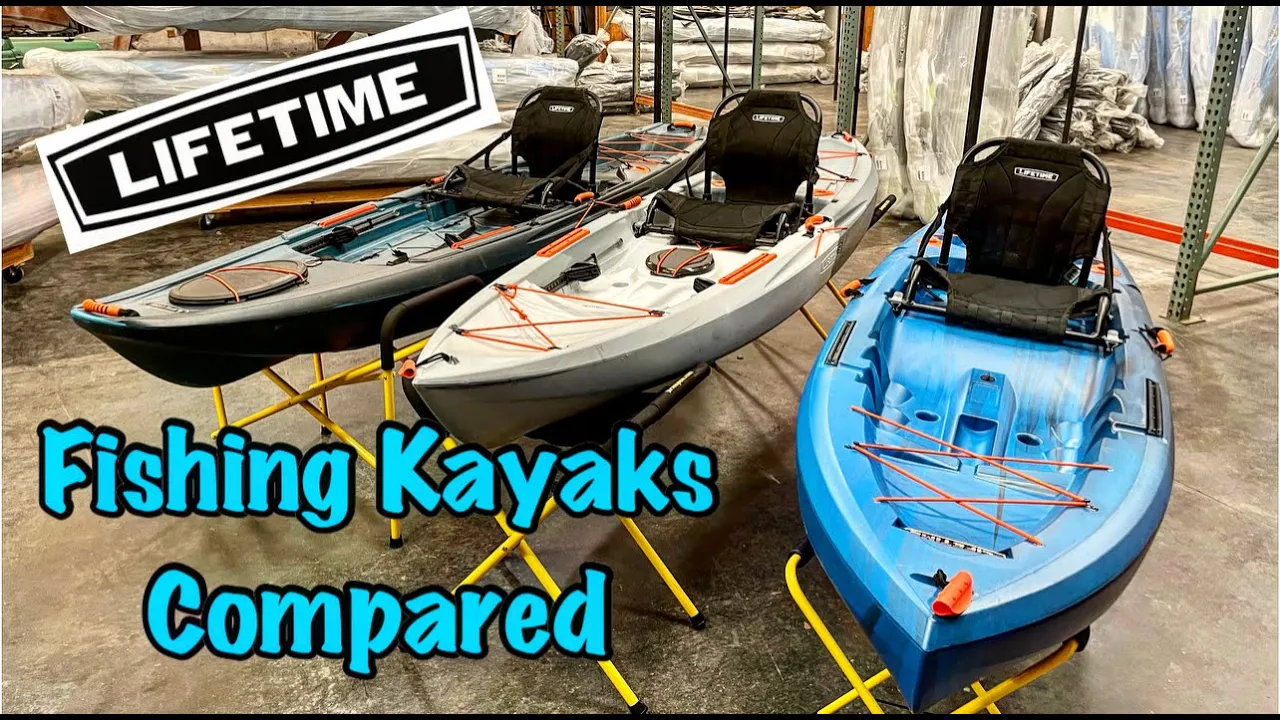 Lifetime Fishing Kayaks Compared