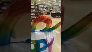 A peek inside the Shaws supermarket