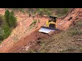 Long Single Part Road Work of Caterpillar D7g Bulldozer