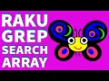 Raku Programming Language Tutorial Array Grep Search Function 2024
