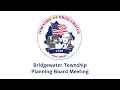 10-21-25 Bridgewater Planning Board Meeting